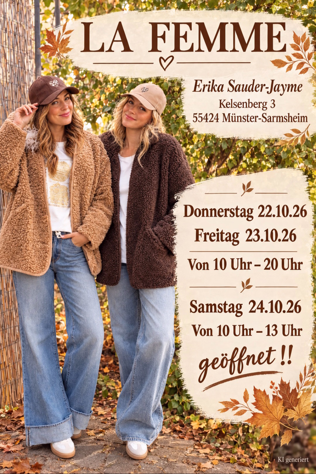 Event im LA FEMME 22.10. bis 24.10.26